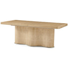 Origins Rectangular Extending Dining Table in Sesame - 208-300cm by Theodore Alexander