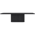 Luna Rectangle Dining Table in Dark - 280cm by Theodore Alexander