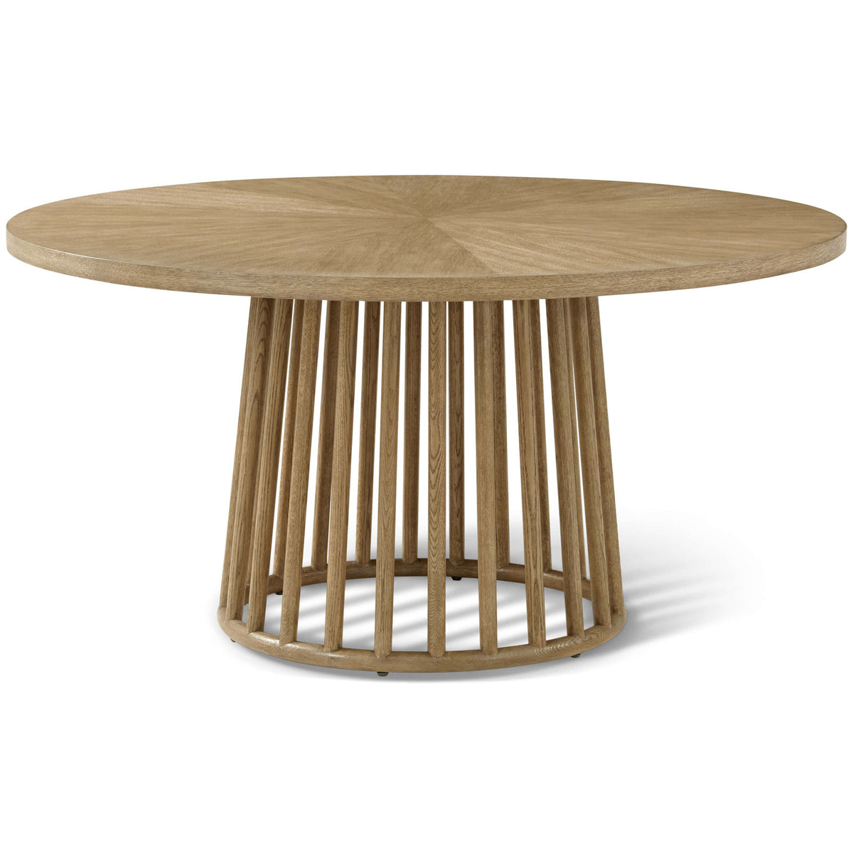 Montauk Round Dining Table in Dark - 152cm by Theodore Alexander