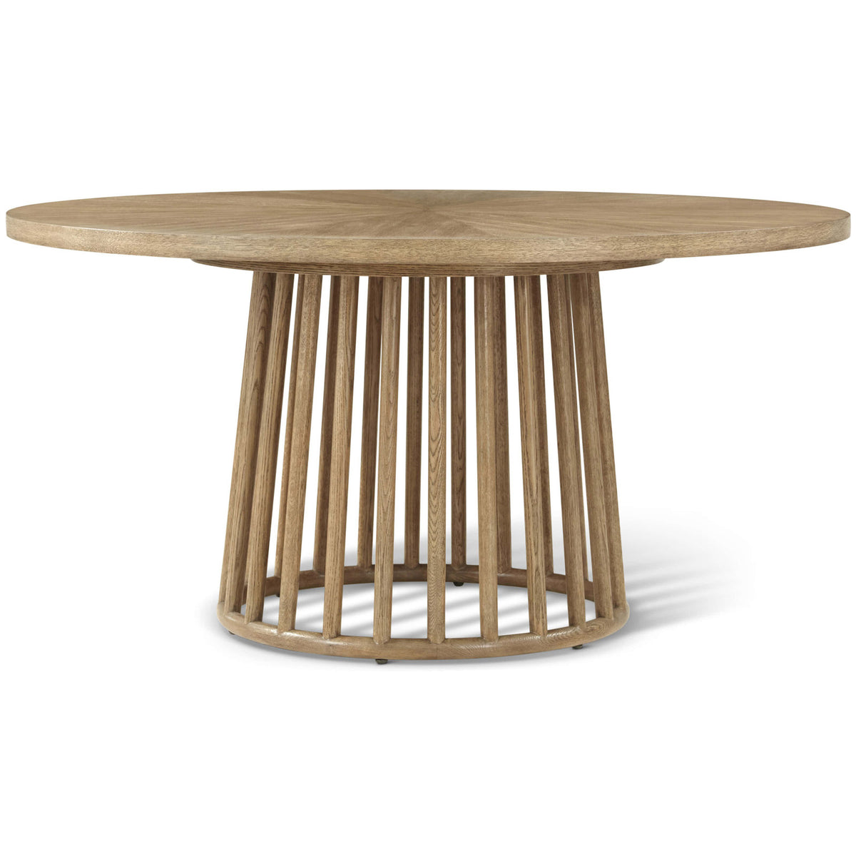 Montauk Round Dining Table in Dark - 152cm by Theodore Alexander
