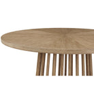 Montauk Round Dining Table in Dark - 152cm by Theodore Alexander