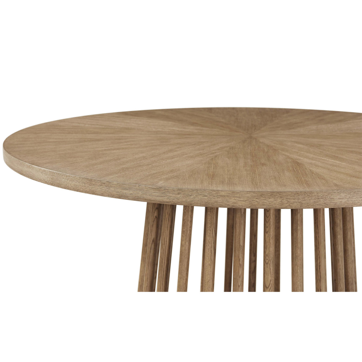Montauk Round Dining Table in Dark - 152cm by Theodore Alexander