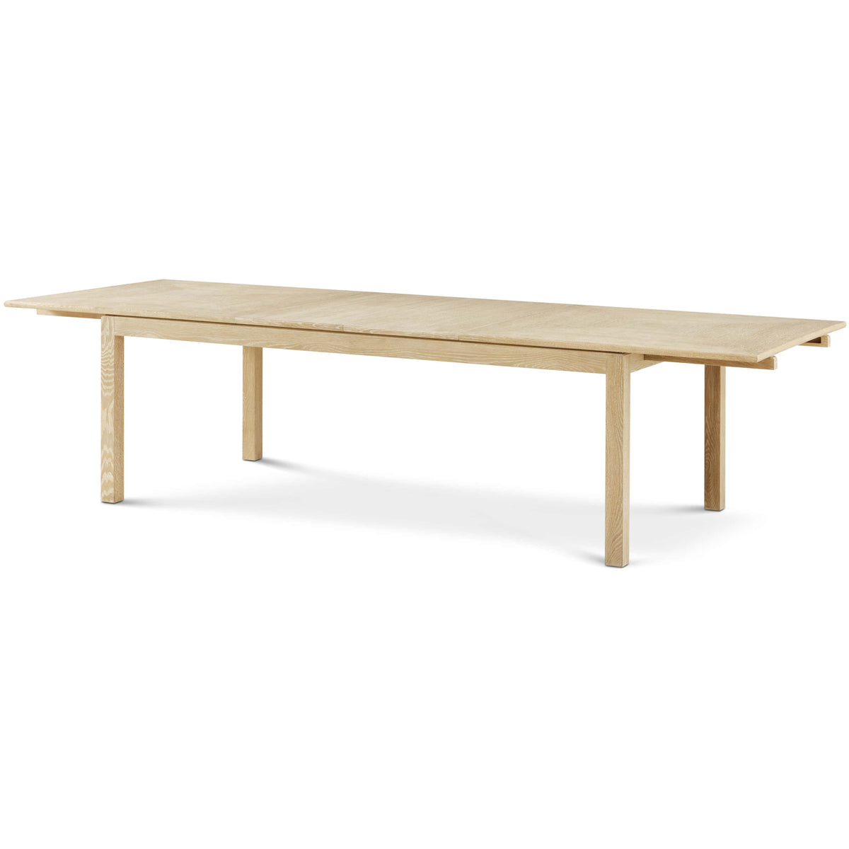 Montauk Rectangular Extending Dining Table in Light - 213cm -305cm by Theodore Alexander