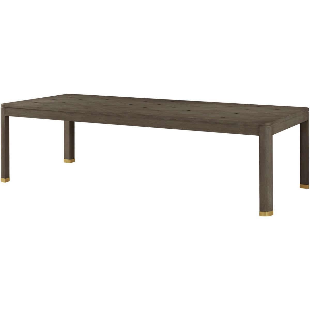 Judith Leiber Rectangle Dining Table in Dark - 270cm by Theodore Alexander