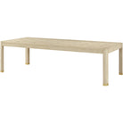 Judith Leiber Rectangle Dining Table in Light - 270cm by Theodore Alexander