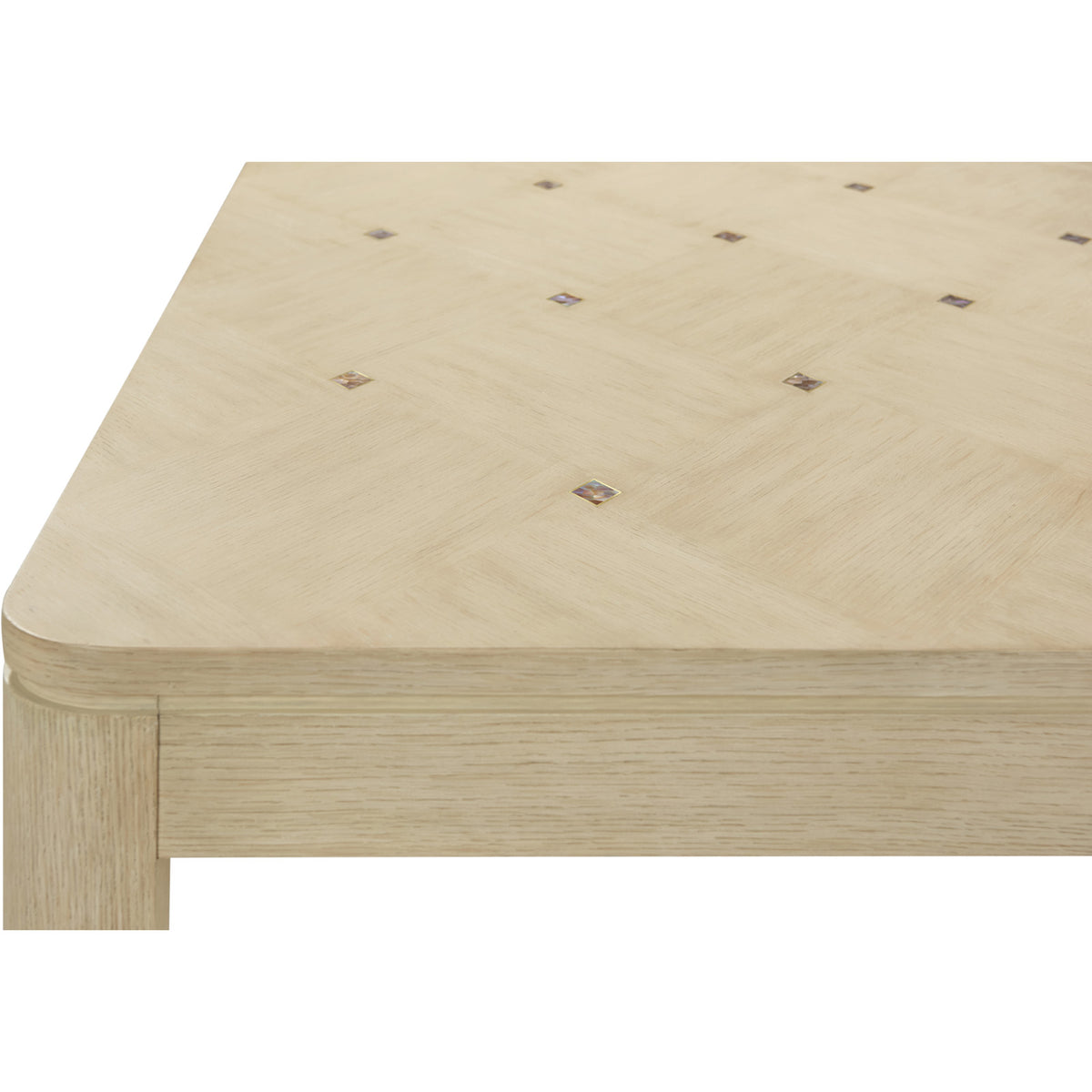 Judith Leiber Rectangle Dining Table in Light - 270cm by Theodore Alexander