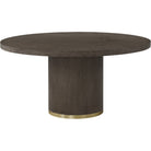 Judith Leiber Round Sunburst Dining Table in Dark - 152cm by Theodore Alexander