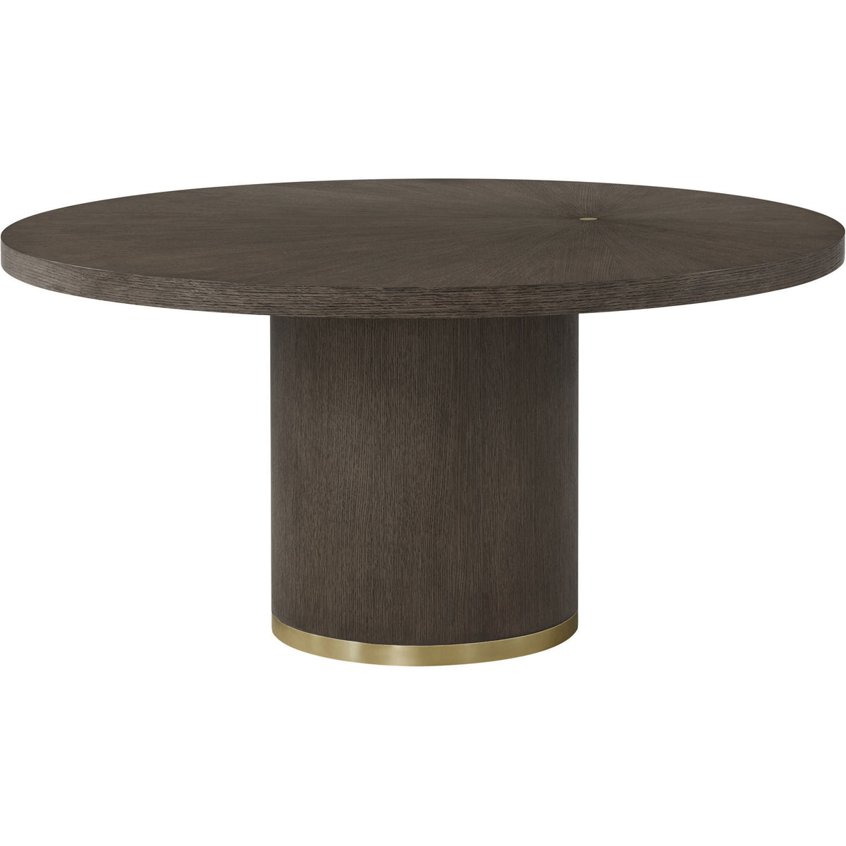 Judith Leiber Round Sunburst Dining Table in Dark - 152cm by Theodore Alexander