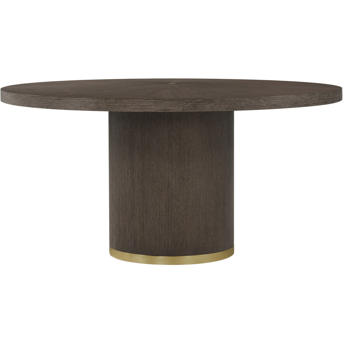 Judith Leiber Round Sunburst Dining Table in Dark - 152cm by Theodore Alexander
