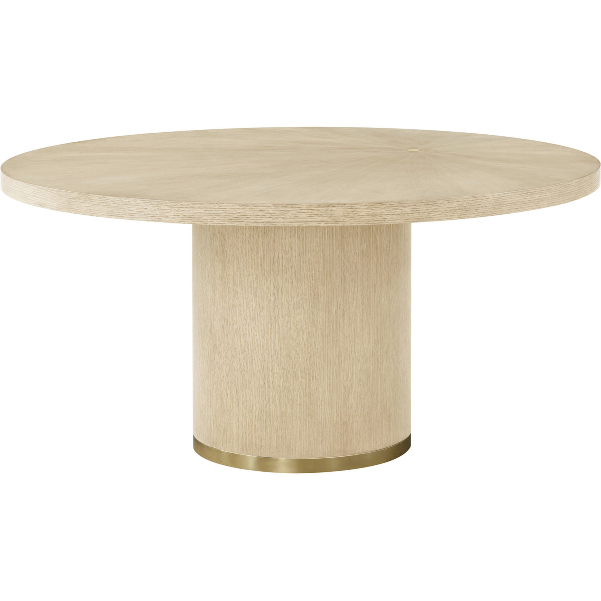 Judith Leiber Round Sunburst Dining Table in Light - 152cm by Theodore Alexander