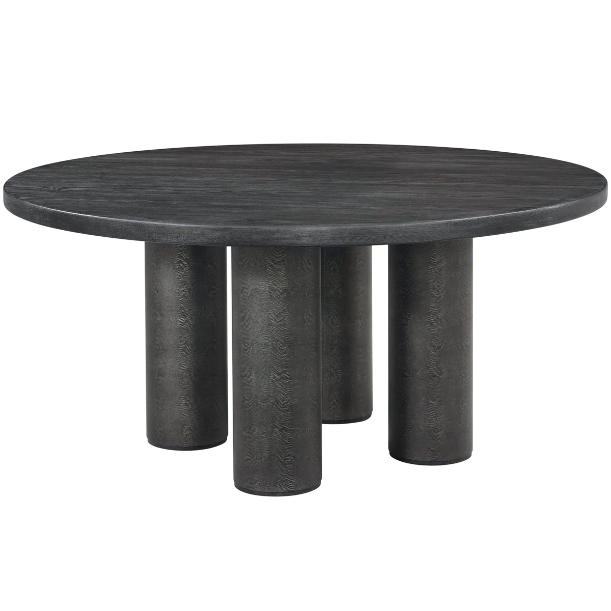 Maxwell Round Dining Table in Dark - 163cm by Theodore Alexander
