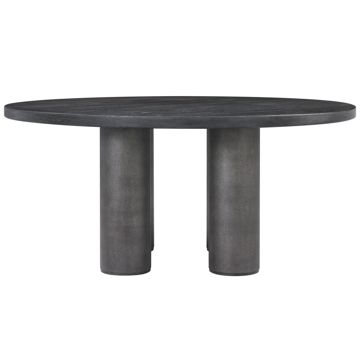 Maxwell Round Dining Table in Dark - 163cm by Theodore Alexander