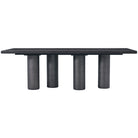 Wooden Dining Table in Dark - 240cm by Theodore Alexander