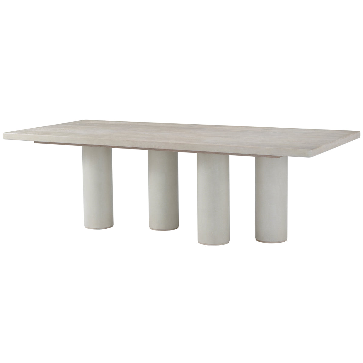 Wooden Dining Table in Light - 240cm by Theodore Alexander