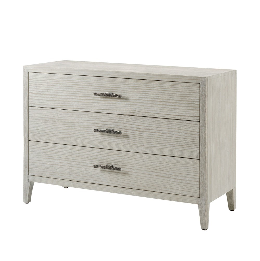 Breeze Three Drawer Chest by Theodore Alexander
