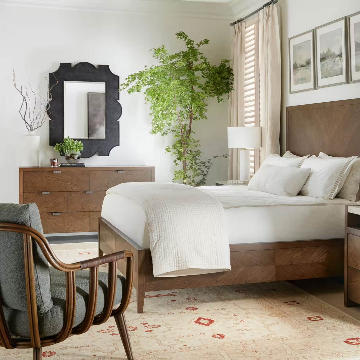 Catalina Chest of Drawers in Earth by Theodore Alexander