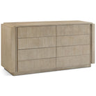 Repose 8 Drawer Chest of Drawers in Grey Oak by Theodore Alexander