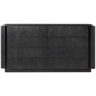 Repose 8 Drawer Chest of Drawers in Charcoal Oak by Theodore Alexander
