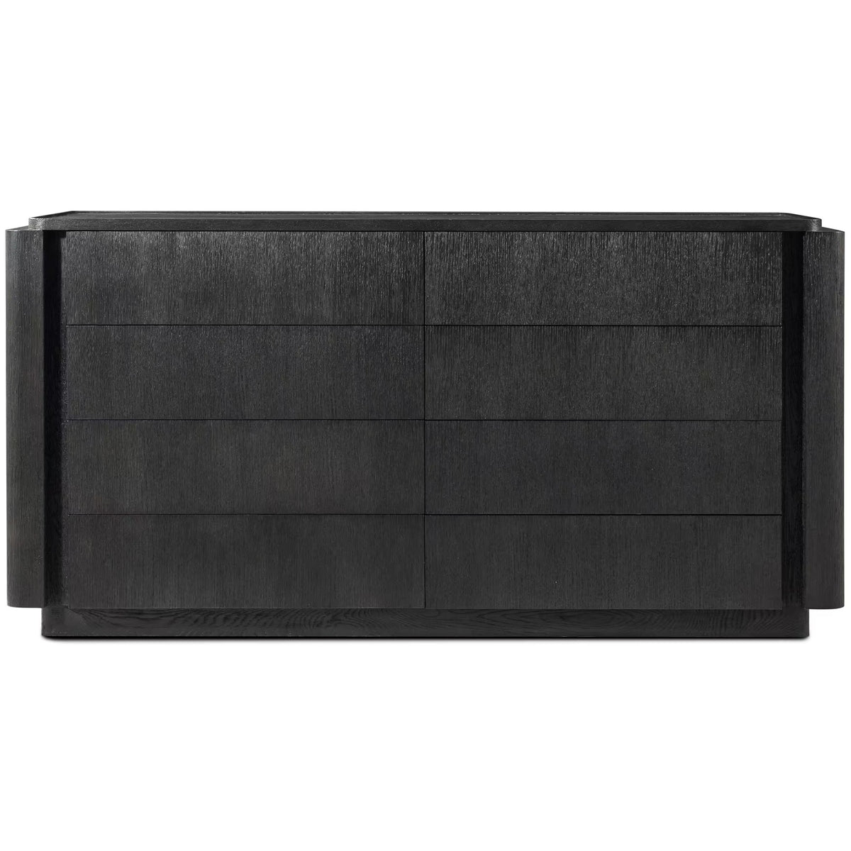 Repose 8 Drawer Chest of Drawers in Charcoal Oak by Theodore Alexander