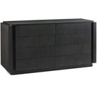 Repose 8 Drawer Chest of Drawers in Charcoal Oak by Theodore Alexander