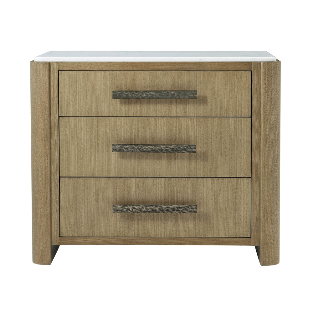 Essence Three Drawer Nightstand by Theodore Alexander
