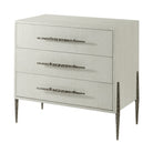Bedside Essence Three Drawer Nightstand by Theodore Alexander