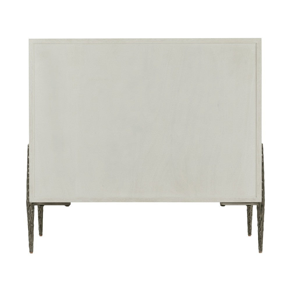Bedside Essence Three Drawer Nightstand by Theodore Alexander