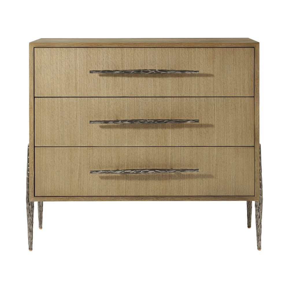Essence Three Drawer Nightstand by Theodore Alexander
