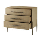 Essence Three Drawer Nightstand by Theodore Alexander