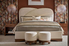 Origins Three Drawer Bedside Table in Landmark Finish by Theodore Alexander