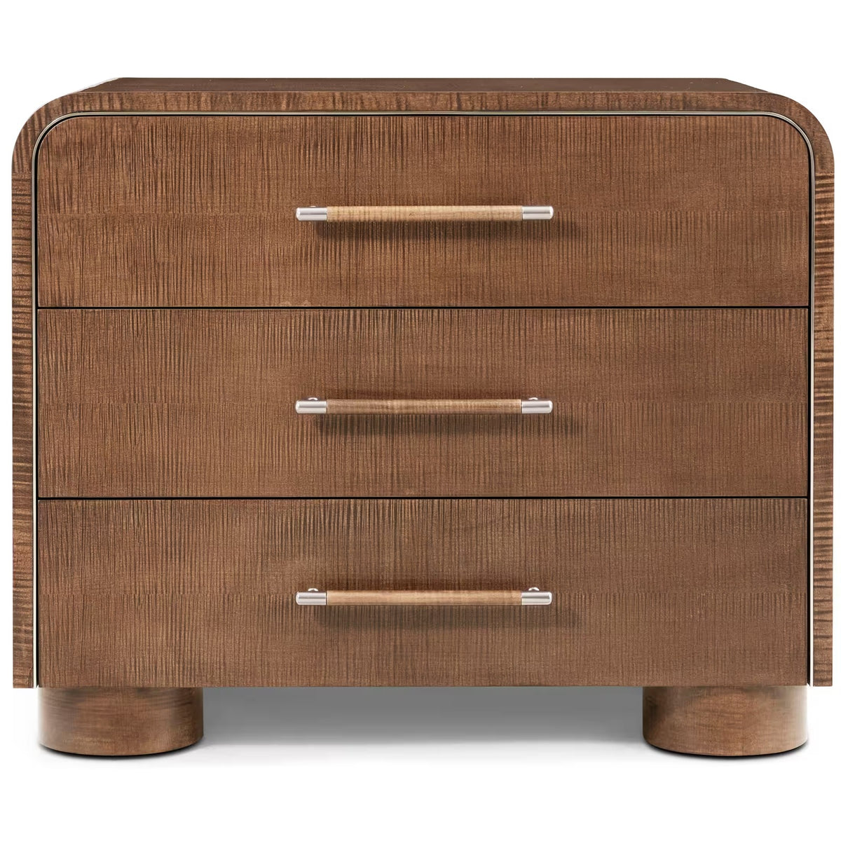 Origins Three-Drawer Nightstand II in Landmark by Theodore Alexander