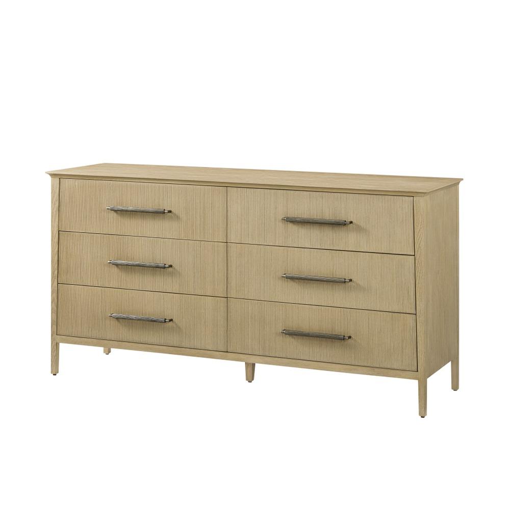 Balboa Dresser in Coastal Grey by Theodore Alexander
