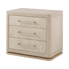 Horizon Three Drawer Bedside Table by Theodore Alexander