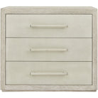 Maxwell 3-Drawer Bedside Table II Light by Theodore Alexander
