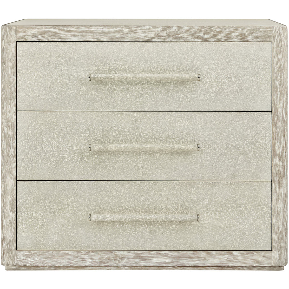 Maxwell 3-Drawer Bedside Table II Light by Theodore Alexander
