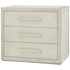 Maxwell 3-Drawer Bedside Table II Light by Theodore Alexander