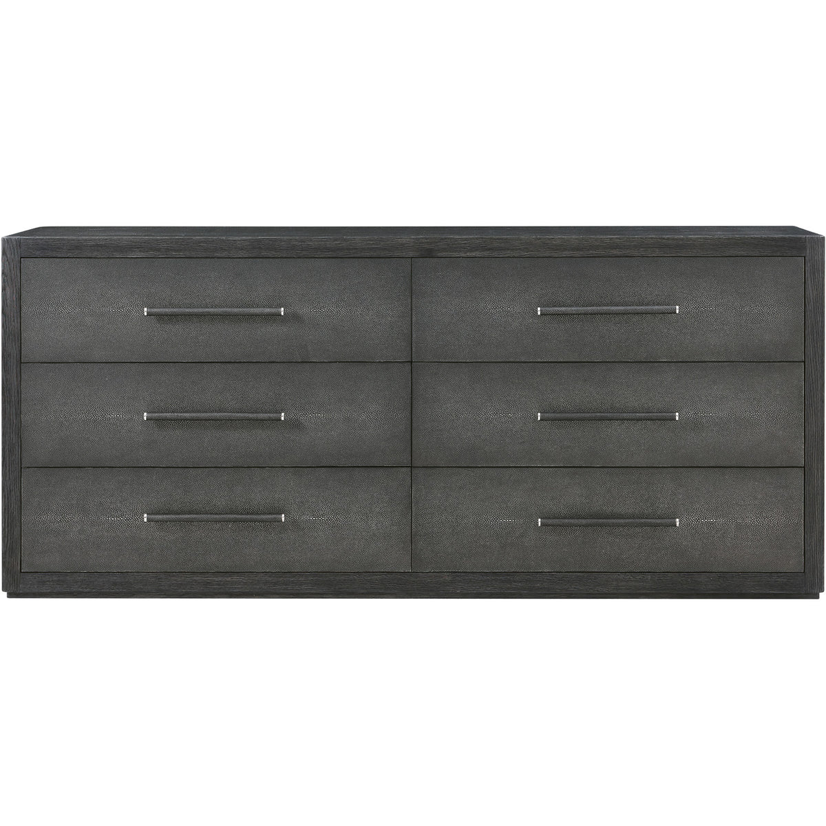 Maxwell 6-Drawer Dresser Dark by Theodore Alexander