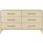 Judith Leiber 6-Drawer Dresser in Light by Theodore Alexander