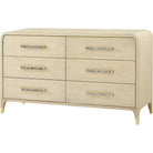 Judith Leiber 6-Drawer Dresser in Light by Theodore Alexander