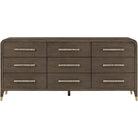 Judith Leiber 9-Drawer Dresser in Dark by Theodore Alexander
