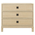 Montauk Bedside Table in Lighthouse - Large by Theodore Alexander
