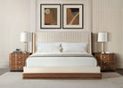Coronet Walnut Bedside Table by Theodore Alexander