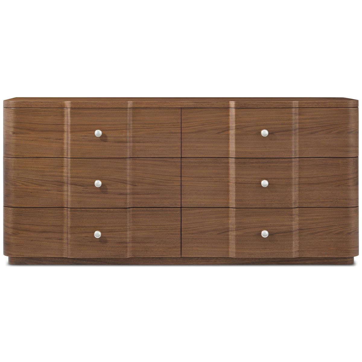 Coronet Walnut Chest of Drawers by Theodore Alexander