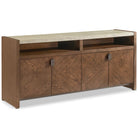 Catalina Media Cabinet in Earth by Theodore Alexander