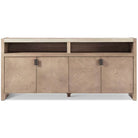 Catalina Media Cabinet in Dune - Small by Theodore Alexander