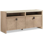 Catalina Media Cabinet in Dune - Small by Theodore Alexander
