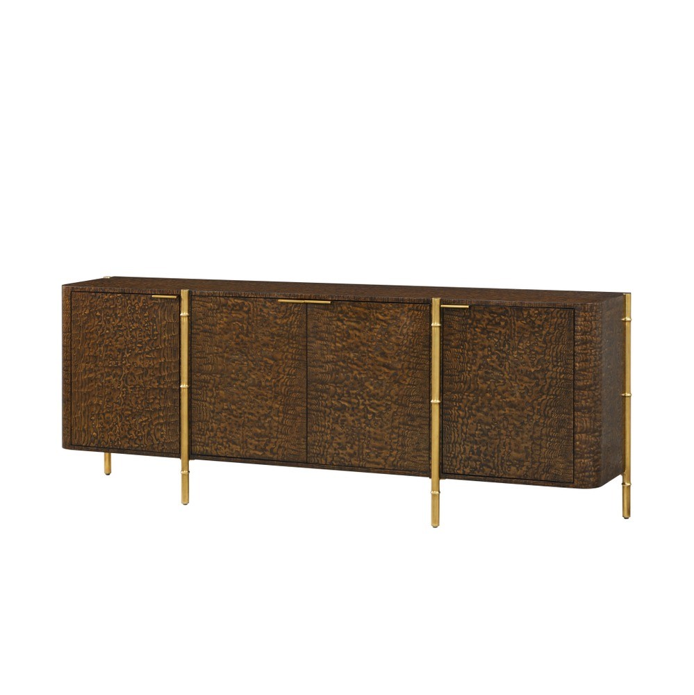 Kesden Sideboard with Brass Accent by Theodore Alexander