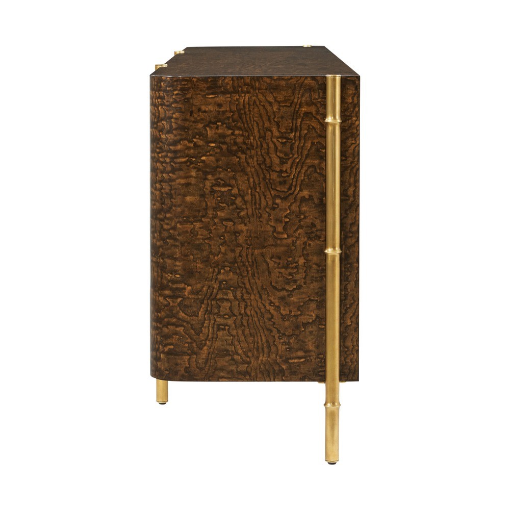 Kesden Sideboard with Brass Accent by Theodore Alexander