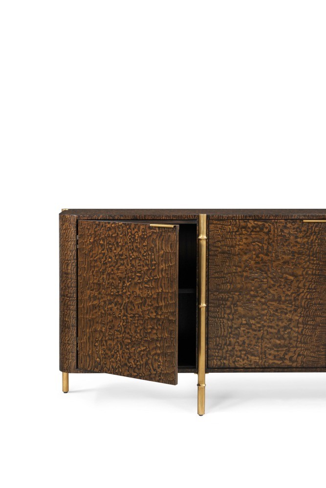 Kesden Sideboard with Brass Accent by Theodore Alexander