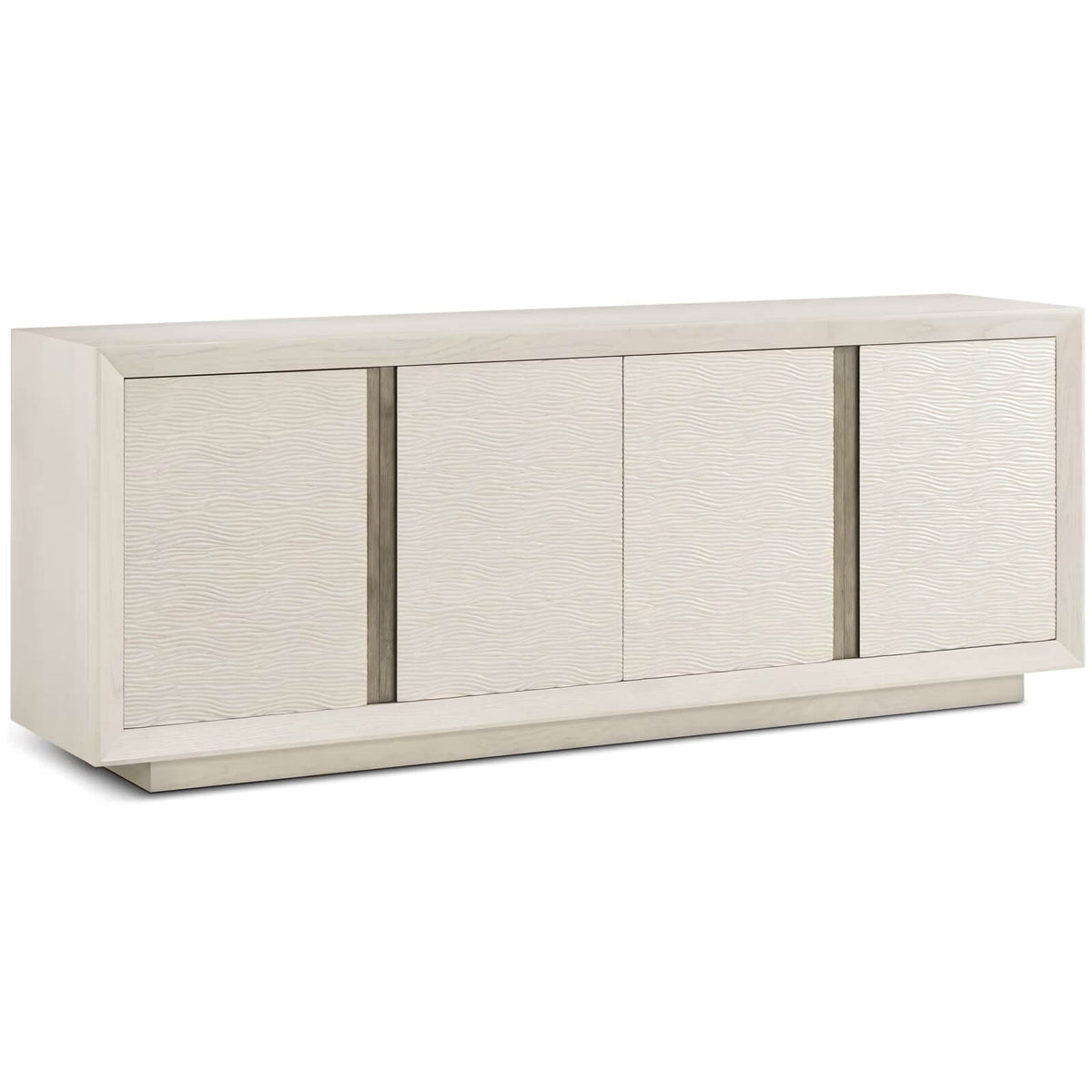 Essence Media Cabinet in Opal by Theodore Alexander